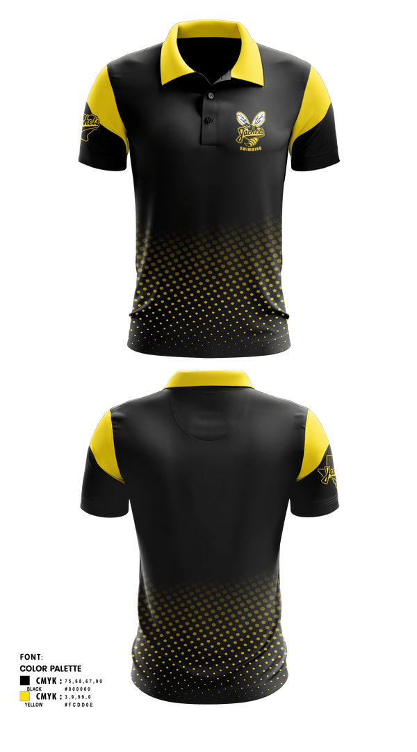 Short Sleeve Performance Polo, Denison High School Swimming, Swimming, Teamtime, Team time, sublimation, custom sports apparel, team uniforms, spirit wear, spiritwear, sports uniforms, custom shirts, team store, custom team store, fundraiser sports, apparel fundraiser