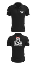 3rd squad 34801732 Short Sleeve Performance Polo - 27
