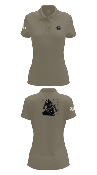 Women's Short Sleeve Performance Polo, USANEC- Camp Zama, 78th Signal Battalion, Army, Teamtime, Team time, sublimation, custom sports apparel, team uniforms, spirit wear, spiritwear, sports uniforms, custom shirts, team store, custom team store, fundraiser sports, apparel fundraiser