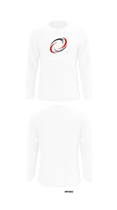 Detroit Community High School Volleyball 51929282 Long Sleeve Performance Shirt - 8