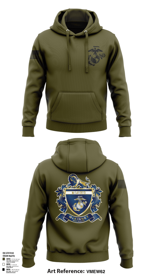 Hoodie, MHS MCJROTC, Marines, Teamtime, Team time, sublimation, custom sports apparel, team uniforms, spirit wear, spiritwear, sports uniforms, custom shirts, team store, custom team store, fundraiser sports, apparel fundraiser