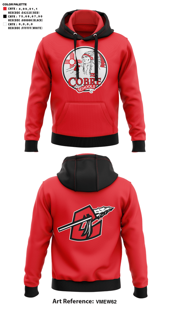 Hoodie, Cobre High School Cheer, Cheer, Teamtime, Team time, sublimation, custom sports apparel, team uniforms, spirit wear, spiritwear, sports uniforms, custom shirts, team store, custom team store, fundraiser sports, apparel fundraiser