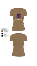 Detachment 035 78200386 Women's Short Sleeve V-neck Shirt - 4