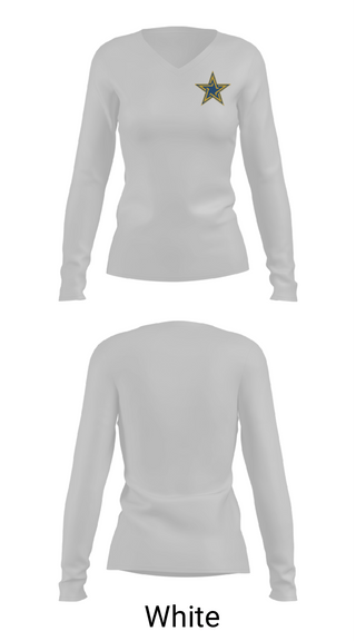 Women's Long Sleeve Vneck Shirt, Dominican University Baseball, Baseball, Teamtime, Team time, sublimation, custom sports apparel, team uniforms, spirit wear, spiritwear, sports uniforms, custom shirts, team store, custom team store, fundraiser sports, apparel fundraiser