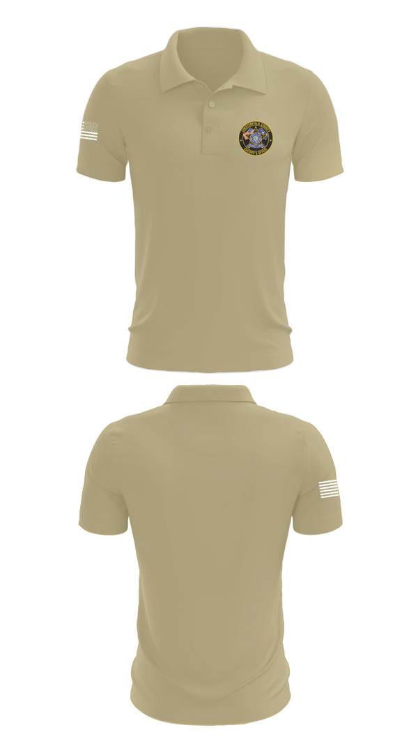 Short Sleeve Performance Polo, Chesterfield County Sheriff Office, Police, Teamtime, Team time, sublimation, custom sports apparel, team uniforms, spirit wear, spiritwear, sports uniforms, custom shirts, team store, custom team store, fundraiser sports, apparel fundraiser