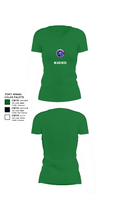 PMA 242 45816577 Women's Short Sleeve V-neck Shirt - 23