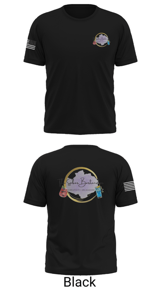 Old School Cotton Feel Shirt, The Sober Bartender, , Teamtime, Team time, sublimation, custom sports apparel, team uniforms, spirit wear, spiritwear, sports uniforms, custom shirts, team store, custom team store, fundraiser sports, apparel fundraiser