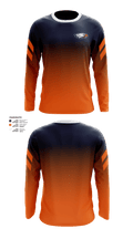 Clarke County High School Basketball 41181396 Long Sleeve Performance Shirt - 1
