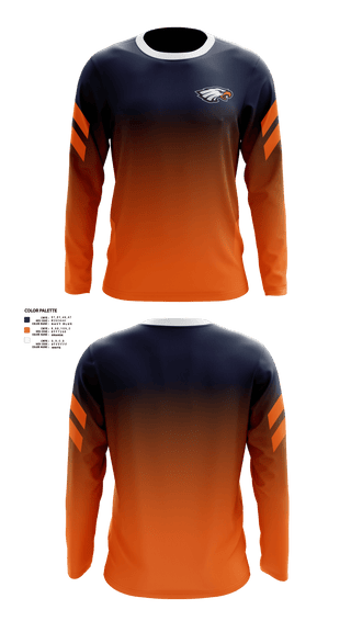 Long Sleeve Performance Shirt, Clarke County High School Basketball, Men's Basketball, Teamtime, Team time, sublimation, custom sports apparel, team uniforms, spirit wear, spiritwear, sports uniforms, custom shirts, team store, custom team store, fundraiser sports, apparel fundraiser