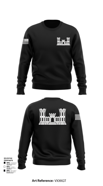 250TH ENGINEERING COMPANY 59783963 Crew Neck Sweatshirt - 141