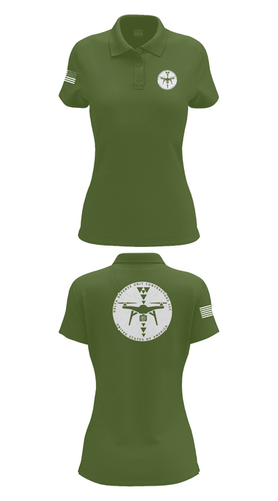 Delta Defense Unit 32292143 Women's Short Sleeve Performance Polo  - 52