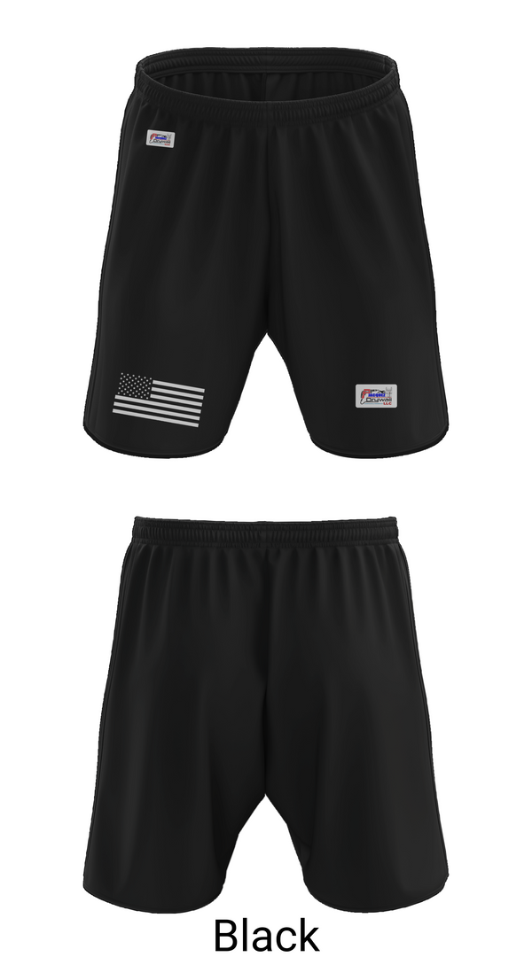 Athletic Shorts With Pockets, Jacquez Drywall llc, , Teamtime, Team time, sublimation, custom sports apparel, team uniforms, spirit wear, spiritwear, sports uniforms, custom shirts, team store, custom team store, fundraiser sports, apparel fundraiser