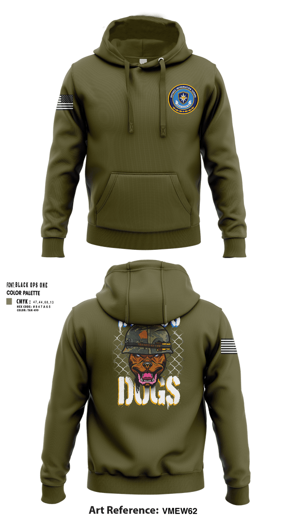 Hoodie, DINFOS, Army, Teamtime, Team time, sublimation, custom sports apparel, team uniforms, spirit wear, spiritwear, sports uniforms, custom shirts, team store, custom team store, fundraiser sports, apparel fundraiser