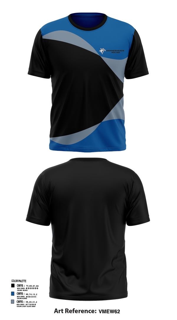 Short Sleeve Performance Shirt, Hammerheads Racing, Spirit Store, Teamtime, Team time, sublimation, custom sports apparel, team uniforms, spirit wear, spiritwear, sports uniforms, custom shirts, team store, custom team store, fundraiser sports, apparel fundraiser