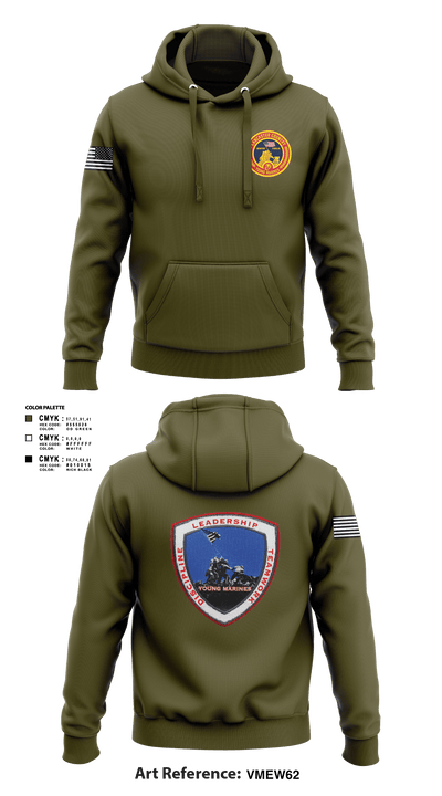 Lancaster County Young Marines 89976049 Hoodie - 101