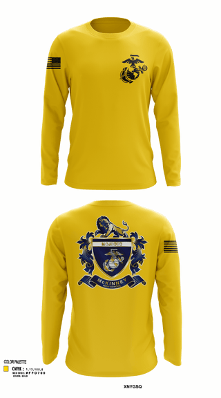 Long Sleeve Performance Shirt, MHS MCJROTC, Marines, Teamtime, Team time, sublimation, custom sports apparel, team uniforms, spirit wear, spiritwear, sports uniforms, custom shirts, team store, custom team store, fundraiser sports, apparel fundraiser