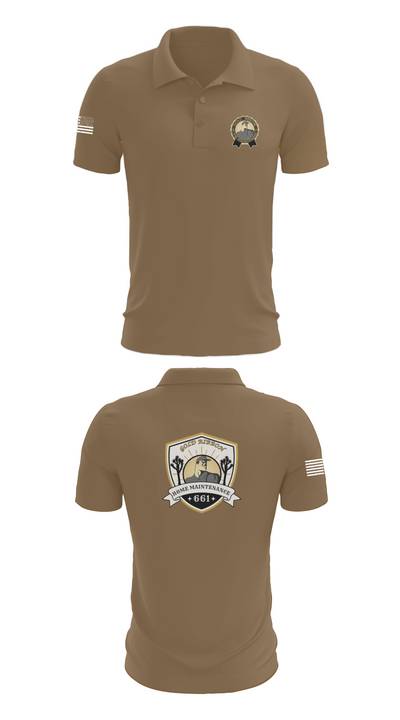 Gold Ribbon Home Maintenance 37613348 Short Sleeve Performance Polo - 3