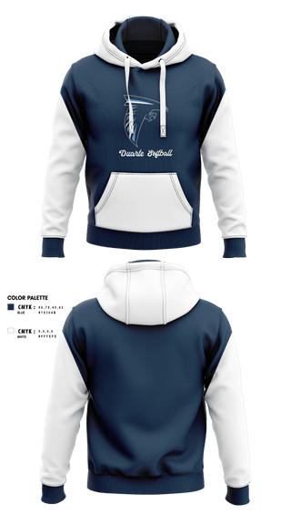 Hoodie, Duarte softball, Softball, Teamtime, Team time, sublimation, custom sports apparel, team uniforms, spirit wear, spiritwear, sports uniforms, custom shirts, team store, custom team store, fundraiser sports, apparel fundraiser