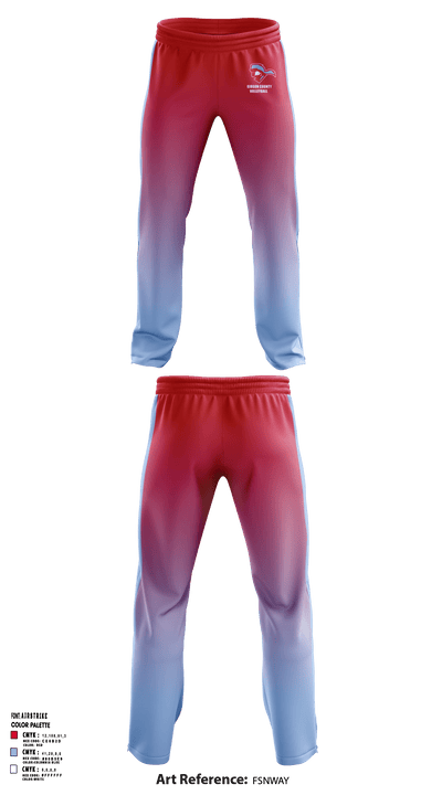 Gibson County High School Volleyball 98171946 Sweatpants - 1