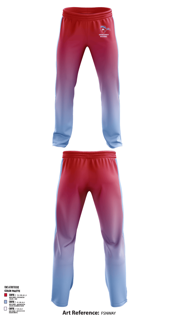 Sweatpants, Gibson County High School Volleyball, Women's Volleyball, Teamtime, Team time, sublimation, custom sports apparel, team uniforms, spirit wear, spiritwear, sports uniforms, custom shirts, team store, custom team store, fundraiser sports, apparel fundraiser