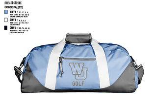 Duffle Bag, West Jordan High School Golf, Golf, Teamtime, Team time, sublimation, custom sports apparel, team uniforms, spirit wear, spiritwear, sports uniforms, custom shirts, team store, custom team store, fundraiser sports, apparel fundraiser