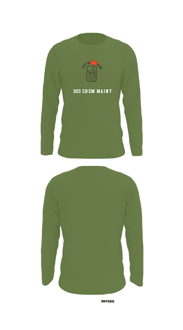 Long Sleeve Performance Shirt, 323 chem maint, Army, Teamtime, Team time, sublimation, custom sports apparel, team uniforms, spirit wear, spiritwear, sports uniforms, custom shirts, team store, custom team store, fundraiser sports, apparel fundraiser