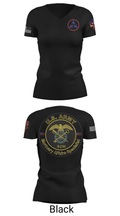 54th Quartermaster Company 53480522 Women's Short Sleeve V-neck Shirt - 20
