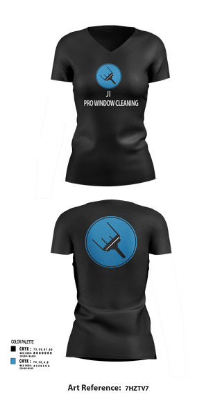 Womens Short Sleeve Vneck Shirt, Ji pro Windows cleaning, , Teamtime, Team time, sublimation, custom sports apparel, team uniforms, spirit wear, spiritwear, sports uniforms, custom shirts, team store, custom team store, fundraiser sports, apparel fundraiser