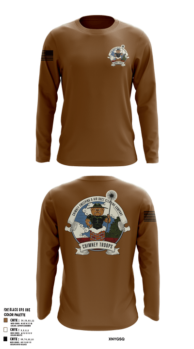 Chimney troops 46116890 Long Sleeve Performance Shirt 114