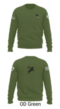 Oklahoma State University Ranger Challenge 45471102 Crew Neck Sweatshirt - 45