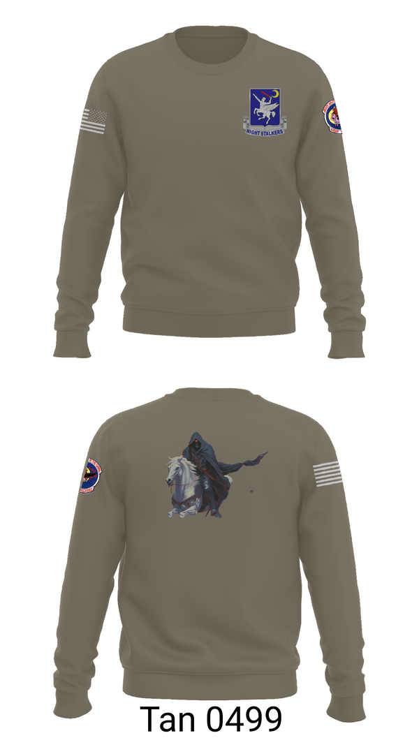 Crew Neck Sweatshirt, 160th SOAR (A), , Teamtime, Team time, sublimation, custom sports apparel, team uniforms, spirit wear, spiritwear, sports uniforms, custom shirts, team store, custom team store, fundraiser sports, apparel fundraiser