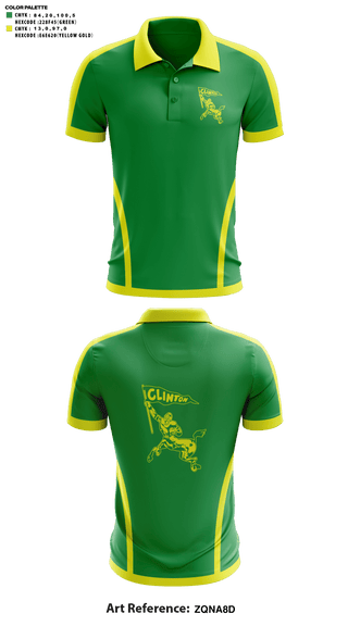 Short Sleeve Performance Polo, Clinton High School Golf, Golf, Teamtime, Team time, sublimation, custom sports apparel, team uniforms, spirit wear, spiritwear, sports uniforms, custom shirts, team store, custom team store, fundraiser sports, apparel fundraiser