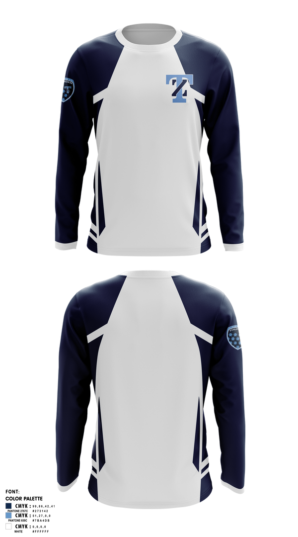 Long Sleeve Performance Shirt, THUNDER, Men's Soccer, Teamtime, Team time, sublimation, custom sports apparel, team uniforms, spirit wear, spiritwear, sports uniforms, custom shirts, team store, custom team store, fundraiser sports, apparel fundraiser