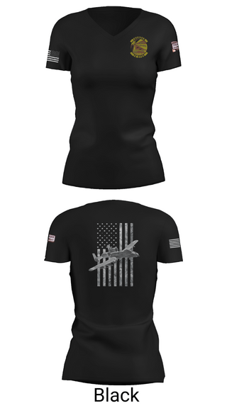 Womens Short Sleeve Vneck Shirt, 74 FGS, Air Force, Teamtime, Team time, sublimation, custom sports apparel, team uniforms, spirit wear, spiritwear, sports uniforms, custom shirts, team store, custom team store, fundraiser sports, apparel fundraiser