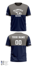 Plainview Hawks 8354559 Short Sleeve Performance Shirt - 21