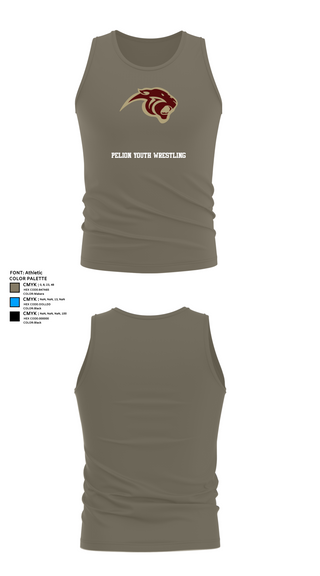 Tank Top, Pelion Youth Wrestling, Wrestling, Teamtime, Team time, sublimation, custom sports apparel, team uniforms, spirit wear, spiritwear, sports uniforms, custom shirts, team store, custom team store, fundraiser sports, apparel fundraiser