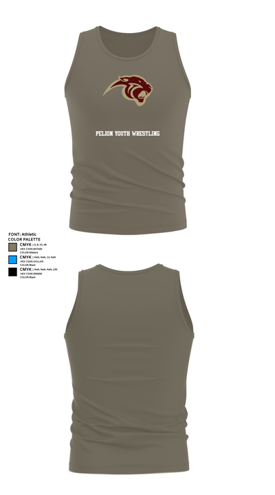 Pelion Youth Wrestling 55774781 Tank Top - 31
