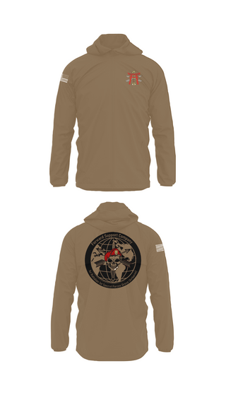 Windbreaker, FSC 1-1SFG, Army, Teamtime, Team time, sublimation, custom sports apparel, team uniforms, spirit wear, spiritwear, sports uniforms, custom shirts, team store, custom team store, fundraiser sports, apparel fundraiser