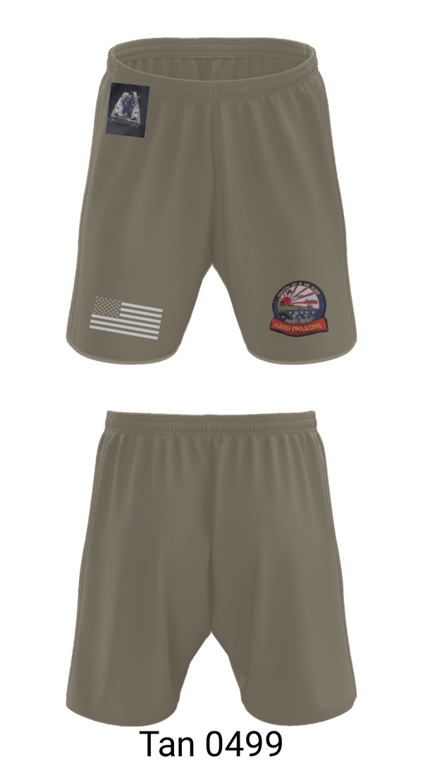 Athletic Shorts With Pockets, AIMD IWAKUNI, Navy, Teamtime, Team time, sublimation, custom sports apparel, team uniforms, spirit wear, spiritwear, sports uniforms, custom shirts, team store, custom team store, fundraiser sports, apparel fundraiser