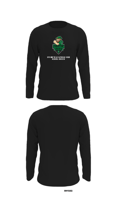 Springfield Catholic High School Soccer 49768521 Long Sleeve Performance Shirt - 27