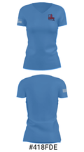 La Drillers 30243488 Women's Short Sleeve V-neck Shirt - 21