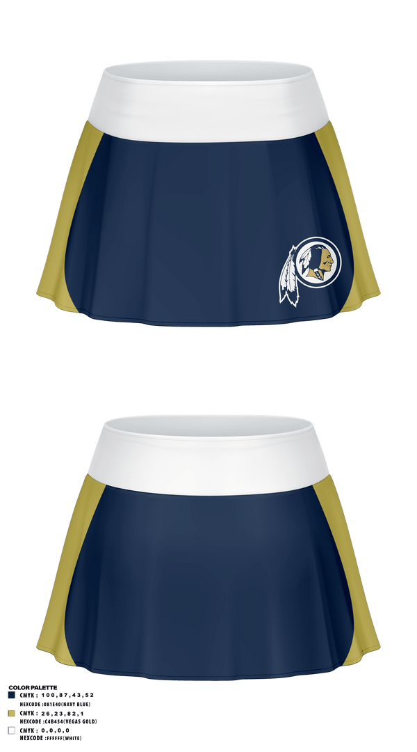Skort, Foxboro Youth Football And Cheerleading, Football, Teamtime, Team time, sublimation, custom sports apparel, team uniforms, spirit wear, spiritwear, sports uniforms, custom shirts, team store, custom team store, fundraiser sports, apparel fundraiser