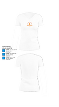 Beach to Bay Electric 35159163 Women's Short Sleeve V-neck Shirt - 18