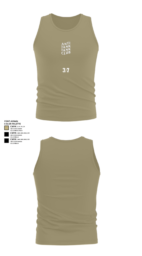 Tank Top, 3/7, Marines, Teamtime, Team time, sublimation, custom sports apparel, team uniforms, spirit wear, spiritwear, sports uniforms, custom shirts, team store, custom team store, fundraiser sports, apparel fundraiser