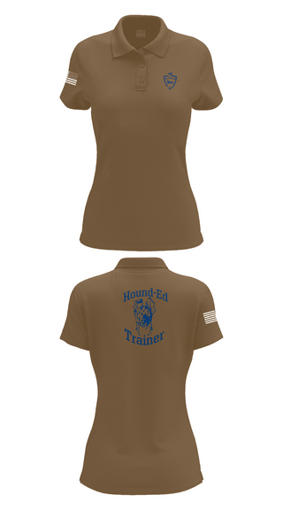 Womens Short Sleeve Performance Polo, Hounded, , Teamtime, Team time, sublimation, custom sports apparel, team uniforms, spirit wear, spiritwear, sports uniforms, custom shirts, team store, custom team store, fundraiser sports, apparel fundraiser