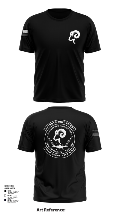 AFJROTC FL-034 58345712 Short Sleeve Performance Shirt - 118