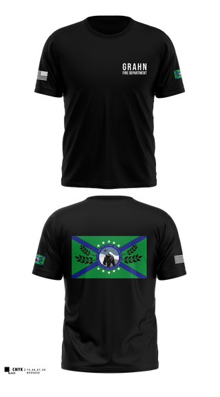 Old School Cotton Feel Shirt, Grahn Fire DepartmentAPR, Fire Department, Teamtime, Team time, sublimation, custom sports apparel, team uniforms, spirit wear, spiritwear, sports uniforms, custom shirts, team store, custom team store, fundraiser sports, apparel fundraiser