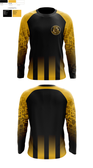 Long Sleeve Performance Shirt, Bowie Hockey Club, Ice Hockey, Teamtime, Team time, sublimation, custom sports apparel, team uniforms, spirit wear, spiritwear, sports uniforms, custom shirts, team store, custom team store, fundraiser sports, apparel fundraiser