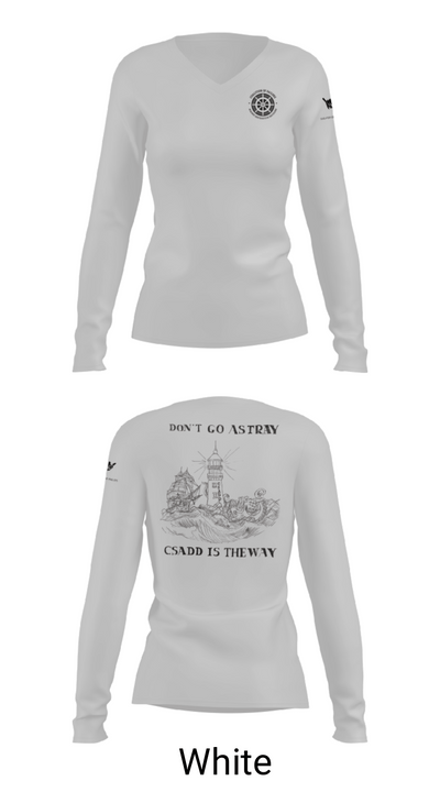 JBPHH CSADD 30024821 Women's Long Sleeve V-neck Shirt - 9