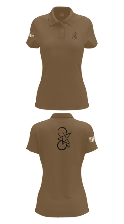 Beer Monkey Bike Crew 51743226 Women's Short Sleeve Performance Polo  - 7
